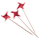 25pcs Luau Tropical Flamingo Straws 50pcs Windmill Fruit Picks Party Barware