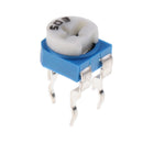 100 Pieces of 50K 503 Ohm Breadboard Trimmer Trimpot Potentiometer Blue