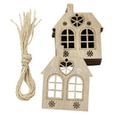 10pcs/bag DIY Wooden Clip Christmas Tree Pendant Handmade Pendant Gifts (G) A