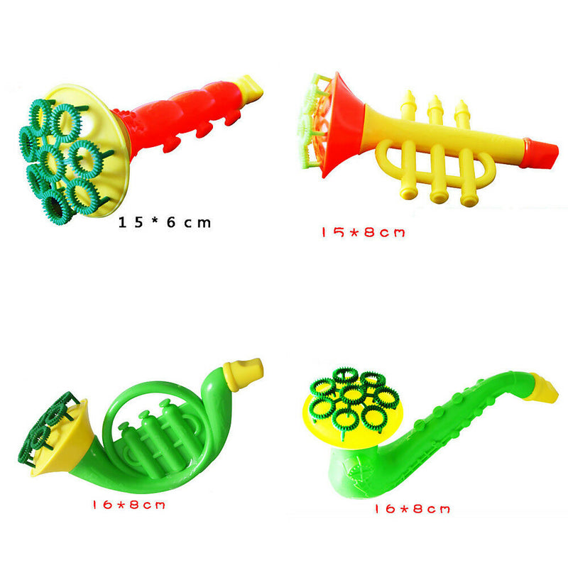 Outdoor Refillable Bubble Gun Blower PC Kids Parent DIY Game Toys Party Supplies