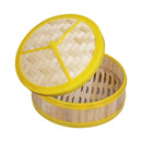Bamboo Steamer Basket Dumplings Vegetables