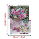 5D DIY Full Drill Diamond Painting Flower Cross Stitch Mosaic Kits (04)