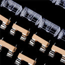 10pcs  glass fuse holder transparent holder with cover fuse block Chic 5*20mm~sp