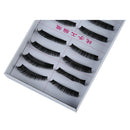 10 Pairs Soft False Eyelash Eyelashes Eye Lashes Makeup Long Thick Brand Ne F9T9
