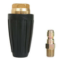 Nozzle Rotary 360 Degrees Turbine Nozzle 1 /4 Quick Connect Plug 3 000 Psi