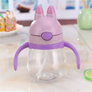 Toddler Baby Kids Children Feeding Drinking Water Straw Bottle Sippy Suction OZ
