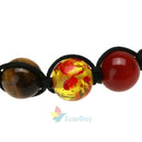 7 Chakra New Healing Balance Beaded Bracelet Lava Yoga Reiki Prayer Stone Unisex