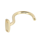Set of 8 Brass Snooker Table Side Rail Rest Hook Billiard Bridge Stick Hanger