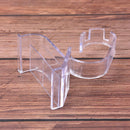 1pc transparent plastic clear jewelry bracelet watch display stand holder BX
