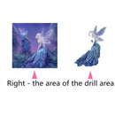 5D DIY Diamond Embroidery elves angel girl Diamond Painting Cross Stitch deco!E