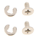 2Pair Battery Back Cover Screw Bolt Replacement For Nintendo New 3DS XL LL