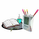 New Multifunction Desk Calendar / Pencil Box LCD Thermometer and Calendar D W6J1