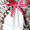 Sexy Lady Halter Neckline Short Nightdress Backless Nightwear Leopard