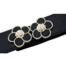 Women Elastic Wasit Belt Waistband Wide Elegant Belt Cummerbunds For Women OZ