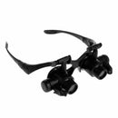 10X 15X 20X 25X Headband Repair Magnifier Light Eye Jewelry Magnifying Glasses
