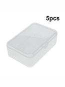 5 PCS Plastic Box Playing Cards Container Storage Case Poker Game Card Boxes Set