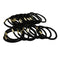 10x Women Black Elastic Hair Ties Band Ropes Ring Ponytail Holders Best Offer ME