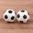 2 Pcs 32mm Foosball Table Football Plastic Soccer Ball Soccer ball Sport Gift3CT
