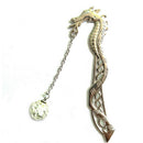 Luminous Night Dragon Bookmark Label Read Maker Feather Book Stationery Silve.ES