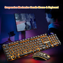 KM320 USB Wired Mechanical Feeling Gaming Backlight Keyboard Mouse Combo