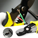 Automatic Wire Stripper Pliers Cable Stripping Cutter Durable Crimper CrimpSEAU