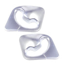 Pair Chrome Plated B Pillar Seat Safty Belt Cover Trim fit for BMW X5 F15 X6 F16