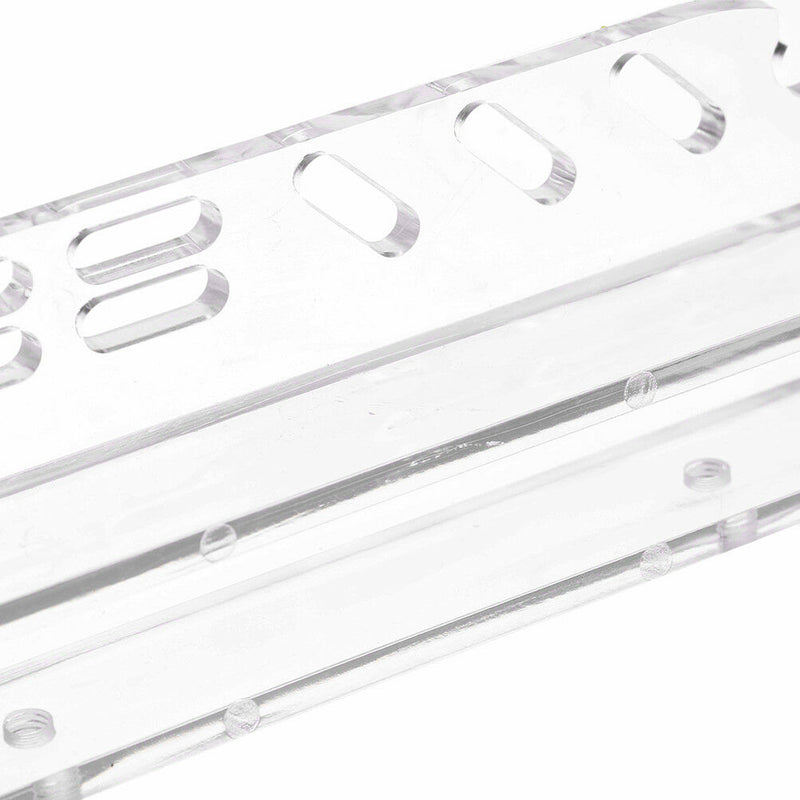 Acrylic Water Plant Tool Maintenance Side Holder Aquarium Tank Tweezer Holder ME