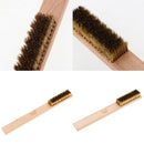 Handle Copper Wire Brush for Rust Paint Remover Straight Brush Six Rows