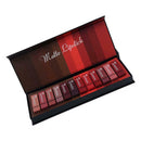 12PCS Long-lasting Matte Lipstick Set, 12 Multi Colored Nourishing Lipstick with