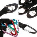 1 Pcs Water Bottle Holder Hook Strap Belt Buckle Carabiner Travel Camping Hikin@