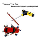 8pc Car Tubeless Tyre Tire Puncture Repair Plug Repair Patch Fix Kit Tool N G4H1