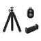 Phone Tripod With Bluetooth Remote Flexible
