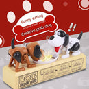 Hungry Eating Dog Banco Canino Money Box Money Bank Stole Coin Piggy Bank A