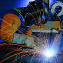 Welding Worker Cow Split Core Leather Gloves Heat Resistant Safety Gloves