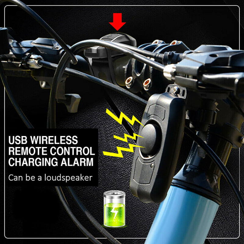 Wireless Alarm Security System Bike Motorcycle Anti-theft 110dB with Remote Cool