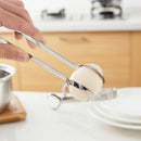 1pc Creative Stainless Steel Egg Tong Clip For Kitchen Gadget Cooking Tools  FT