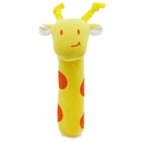 Developmental Animal Soft Stuffed Infant Baby Plush Toys Rattles Giraffe