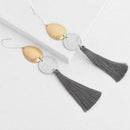 Tassel Earrings Fashion Jewelry Ladies Drop Large High-Q Alloy Fringe Long