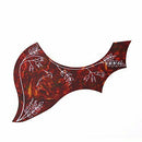 Guitar Plectrum Protective Cover Bird Flowers for the Right Folk Guitar 41  C8B4