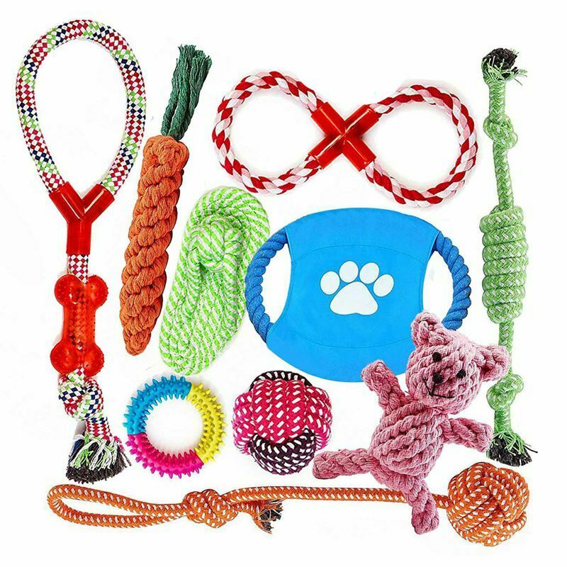 1X(Indestructible Dog Toys For Aggressive Chewers 100% Safe Best Small Medi