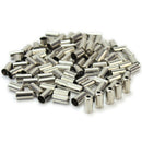 100Pcs Bike Bicycle Cycle Metal Brake Cable Wire Tips Caps Crimps 10x5x5mm