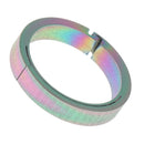 Titanium Circle Spring Keychain Buckle Clip Round Hook Key 18mm Colorful