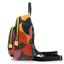 Geometric Print Backpacks Girls Preppy Women Small Shoulder School Bags