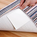4X Rug Sticky Tapes Carpet Mat Grippers Non Slip Anti Skid Reusable Washable HOT