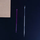 Stainless Steel Blackhead Acne Acne Extractor Remover Needle + Ear Spoon tool  Z