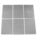 6pcs Floral Texture Sheet Set Sugar Craft Decoration Texture Mat Cake Mold
