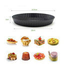 8'' Carbon steel non-stick pizza pan Bakeware Tray Bake Pan Round Vente UCP