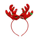 Xmas Reindeer Antler Feather Headband Party Supply Costumes Headwear Girl Props
