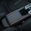 Leather Car Console Armrest Box Sleeve Cover Pad Center Storage Box Cover C K1S3