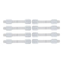 8pcs Kids Cabinet Drawer Protection Lock Baby Cupboard Door Safety Straps